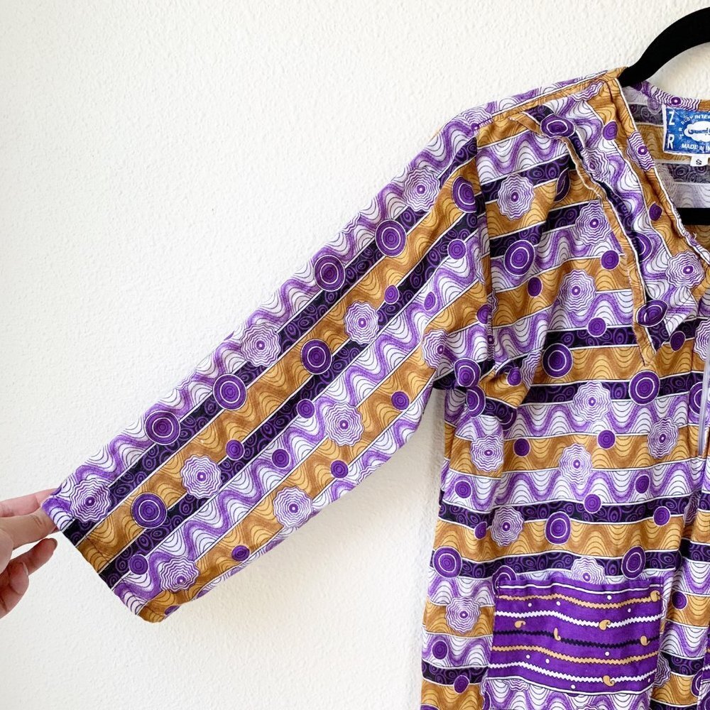 Ruby International India Half Zip Collared Dress S - image 3